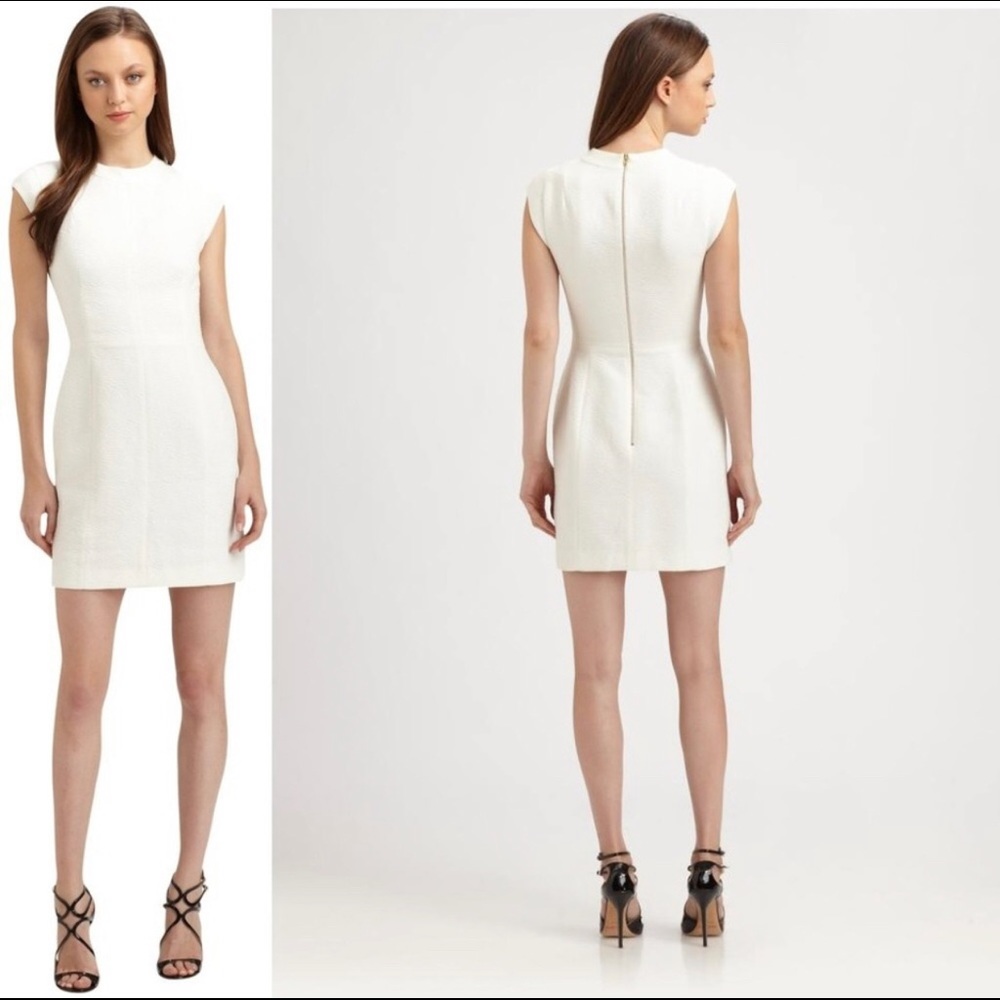 Theory White Dress